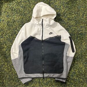 Nike Tech Colorblock Zip Up Hoodie (L)